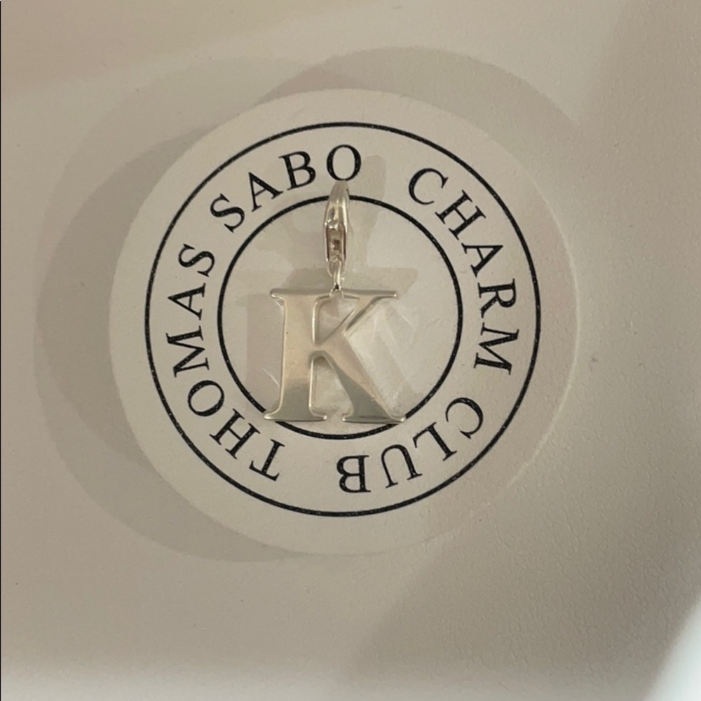 Thomas Sabo letter “K” charm
